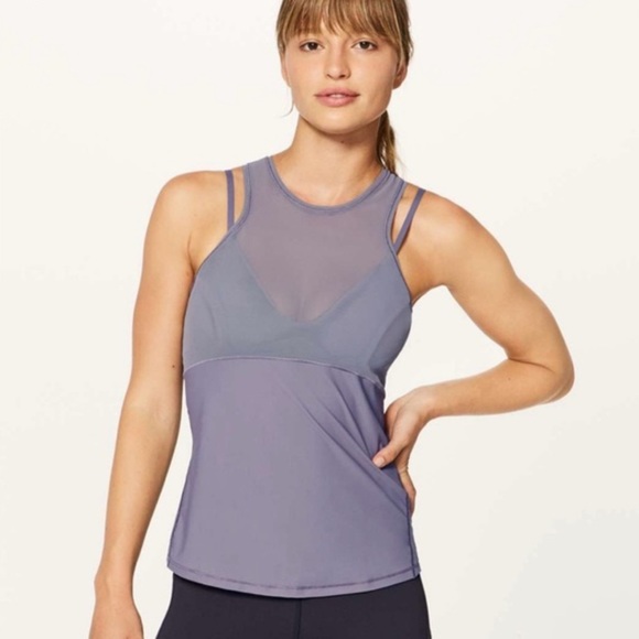 Lululemon Fresh In Mesh Tank - WORN ONCE - Picture 3 of 9